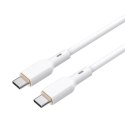 Kabel USB-C do USB-C Aukey CB-SCC102, 100W, 1.8m (biały)