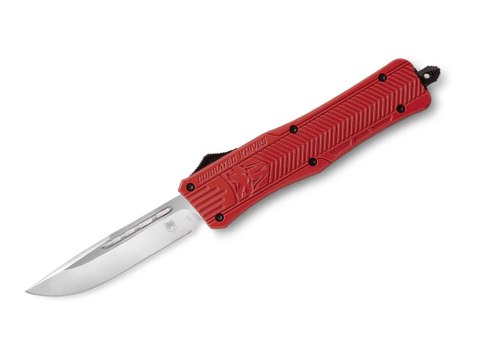 Nóż sprężynowy CobraTec Large CTK-1 OTF Red Drop