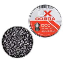 Śrut diabolo Umarex Cobra Pointed Ribbed 4.5mm 500szt