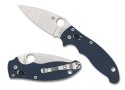 Nóż składany Spyderco Manix 2 Cobalt Blue G10, Satin CPM SPY27 by Eric Glesser (C101GPCBL2)