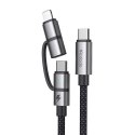 Kabel 2w1 Mcdodo CA-0450 USB-C do USB-C + Lightning, 1.2 m