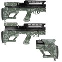 Wiatrówka PCP Hatsan BullBoss M2 Camo, tłumik QE 4.5 mm