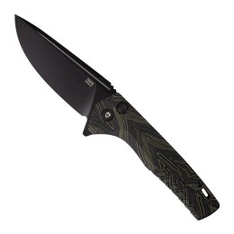 Nóż składany Tekto F3 Charlie Damascus G10, Black HW, Black D2