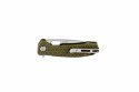 Nóż Honey Badger Flipper Medium Green 01HO007