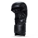 Rękawice MMA PREMIUM - "Warrior Black" - XLRękawice MMA Warrior Black ze skóry naturalnej COMBAT Krav Maga | DBX BUSHIDO XL