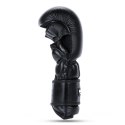 Rękawice MMA PREMIUM - "Warrior Black" - XLRękawice MMA Warrior Black ze skóry naturalnej COMBAT Krav Maga | DBX BUSHIDO XL