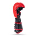 Rękawice MMA PREMIUM - "Warrior Red" - LRękawice MMA Warrior Red ze skóry naturalnej COMBAT Krav Maga | DBX BUSHIDO L