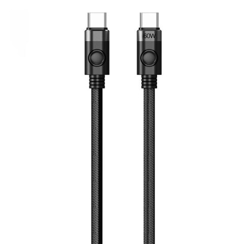 Kabel do ładowania Orico 60W USB-C do USB-C (czarny)