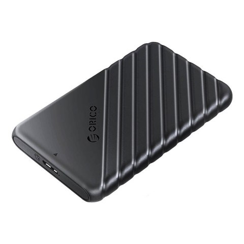 Obudowa dysku Orico 25PW1 HDD/SSD 2,5", 5Gbps, USB-A do USB Micro-B (czarna)