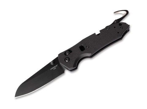 Nóż Ratowniczy Hogue Trauma 8,6cm N690 Cerakote G10 Czarny Grawer