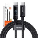 Kabel danych Mcdodo CA-5780 USB-C do USB-C 60W 1.2m (czarny)