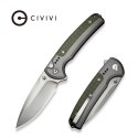 Nóż składany CIVIVI Knives Sentinel Strike II 3.7" Nitro-V Szary Aluminiowy