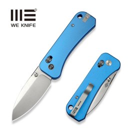 Nóż składany WE Knife Banter 2 Blue Aluminium, Satin CPM S35VN by Ben Petersen (WE23075-1)