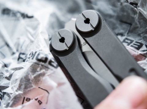 Nóż motylek Boker Plus Faction Nóż Balisong S35VN Tytan