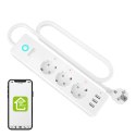 Inteligentna listwa zasilająca WiFi Gosund P1 PLUS (3x AC schuko, 3x USB-A) Tuya