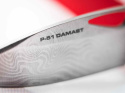 Boker Plus P-51 Damast Nóż Składany Damascus Titanium