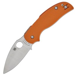 Nóż składany Spyderco Sage 5 Burnt Orange G10, Satin CPM REX 121 (C123GBORP)