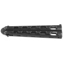 Nóż składany motylek Third Balisong Black Stainless Steel, Black 420 (K2919N)