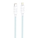 Kabel USB-C do Lightning Foneng XS02 PD27W, 1,2m (niebieski)