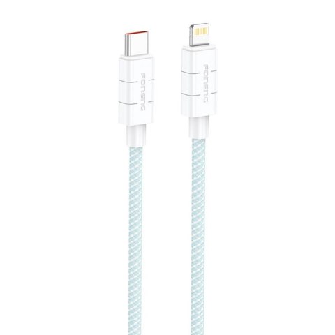 Kabel USB-C do Lightning Foneng XS02 PD27W, 1,2m (niebieski)