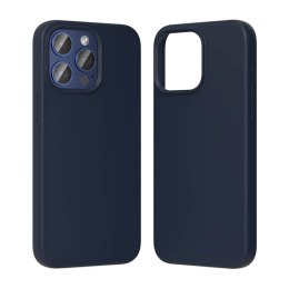 Etui Silikonowe Vention KUFL0-30 do iPhone 15 Pro (niebieski)