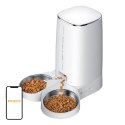 Inteligentny dozownik karmy Rojeco 4L Automatic Pet Feeder WiFi Version with Double Bowl