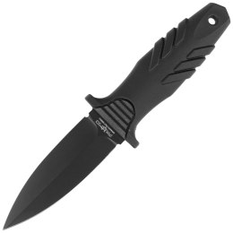 Nóż Fox FKMD Tactical Elementum Dagger Black PP/TPE, Black Idroglider N690Co (FX-647)