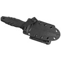 Nóż Fox FKMD Tactical Elementum Dagger Black PP/TPE, Black Idroglider N690Co (FX-647)