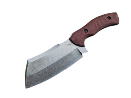 Nóż LKW Compact Butcher Micarta, Stal O2, Długość Klingi 113 mm