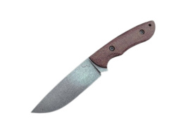 Nóż outdoorowy LKW Mauler Micarta, Stal O2, Długość Klingi 97 mm