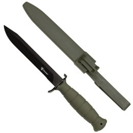 Nóż taktyczny Foxter survival 29cm, outdoor, stała głownia