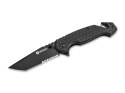 Nóż Ratunkowy Dönges Basic Tactical 440A Tanto, 21 cm, Czarny