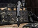 Nóż Ratunkowy Dönges Basic Tactical 440A Tanto, 21 cm, Czarny