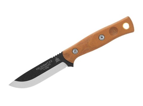 Nóż TOPS Knives Fieldcraft 3.5 z ostrzem stałym, Micarta, Kydex