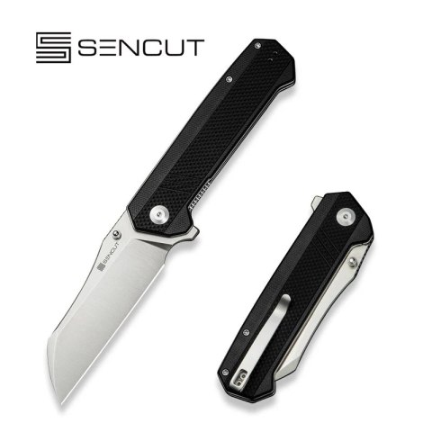 Nóż składany Sencut Draxor Black G10, Satin 9Cr18MoV (S24035-1)