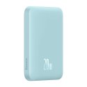 Powerbank magnetyczny Baseus Magnetic Mini 6000mAh, USB-C 20W MagSafe (niebieski)