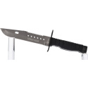 K25 TACTICAL BAYONET Czarny Nóż Bagnetowy 17.8 cm, Stal 7Cr17Mov