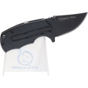 K25 MINI TACTICAL Nóż Składany 5.3 cm, Czarny, Z Klipsem