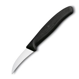 Victorinox nóż do obierania zagięty 6cm czarny