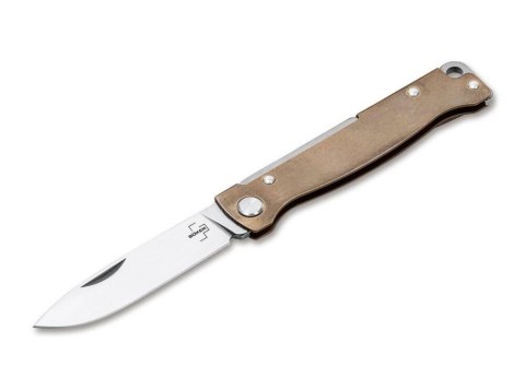 Boker nóż składany Atlas Brass