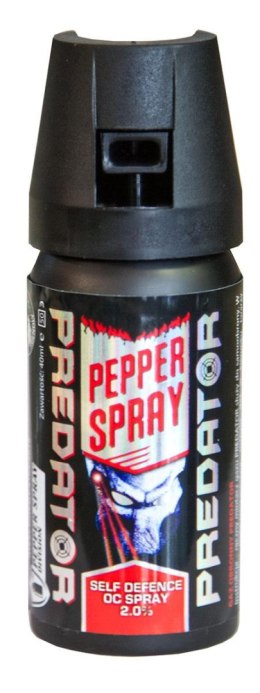 Gaz pieprzowy Predator 50 ml 2% OC mgła balistyczn