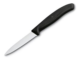 Victorinox noż do obierania 8cm ząbkowany czarny