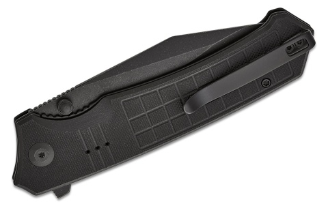 Nóż składany Civivi Tacticorix Black G10, Black Stonewashed Nitro-V (C23055-1)