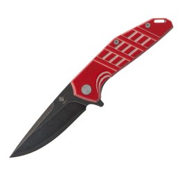 Womsi Falke nóż składany red white G10 S90V