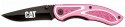 Caterpillar nóż składany Linerlock Pink CAT179CP