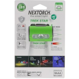 Nextorch Trek Star Latarka Czołowa LED 220lm ziel