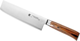 Tamahagane SAN Brown VG-5 Nóż Nakiri 18cm