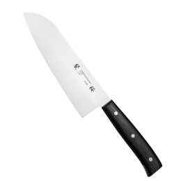 Tamahagane SAN Brown VG-5 Nóż Santoku 17,5cm.