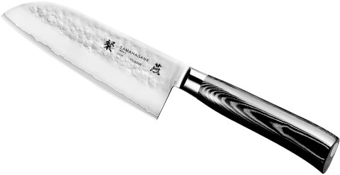 Tamahagane Tsubame Black VG-5 Nóż Santoku 12cm