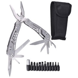 MultiTool Martinez Albainox 19 Funkcji Szary Aluminium z Etui